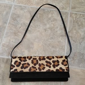 Stuart Weitzman Leopard Print Purse